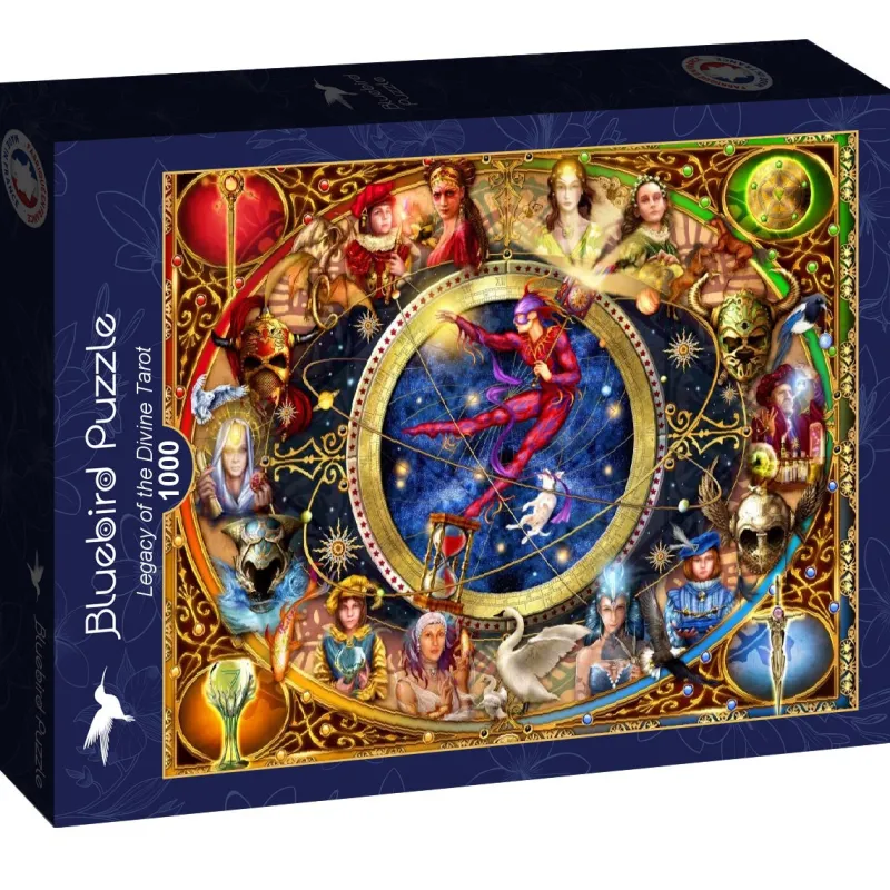 Bluebird - Legacy of the Divine Tarot - 1000 Piece Jigsaw Puzzle Best