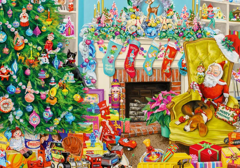 Bluebird - Mid Century Merriment - 1000 Piece Jigsaw Puzzle Sale