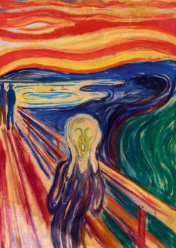 Bluebird - Munch - The Scream, 1910 - 1000 Piece Jigsaw Puzzle Hot
