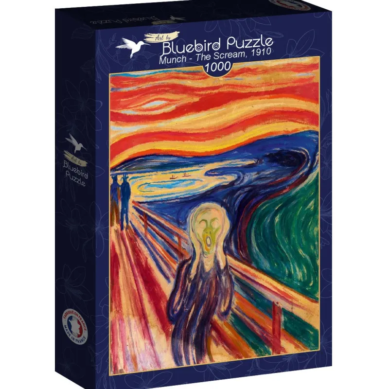 Bluebird - Munch - The Scream, 1910 - 1000 Piece Jigsaw Puzzle Hot