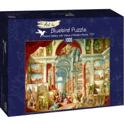 Art by Bluebird Bluebird - Panini - Picture Gallery with Views of Modern Rome, 1757 - 1000 Piece Jigsaw Puzzle Sale