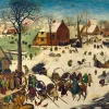Art by Bluebird Bluebird - Pieter Bruegel the Elder - The Census at Bethlehem, 1566 - 1000 Piece Jigsaw Puzzle Discount
