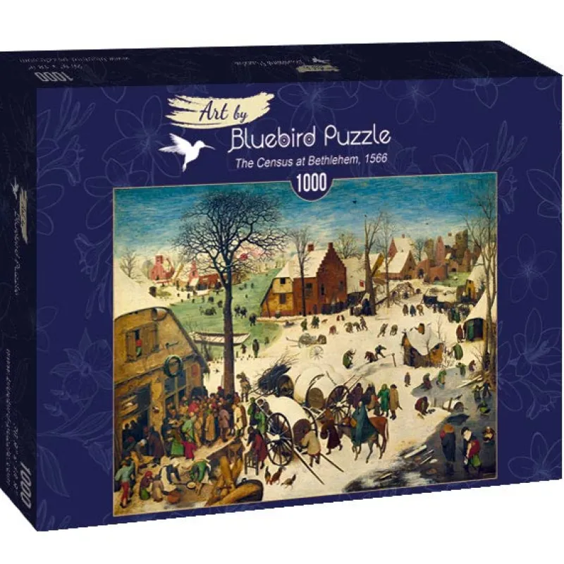 Art by Bluebird Bluebird - Pieter Bruegel the Elder - The Census at Bethlehem, 1566 - 1000 Piece Jigsaw Puzzle Discount