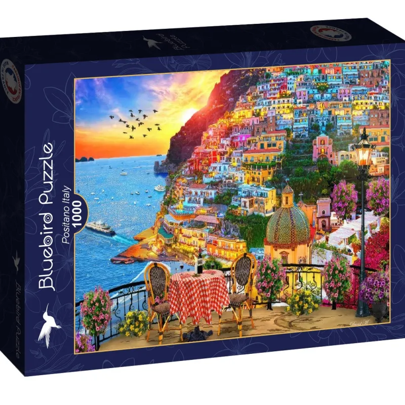 Bluebird - Positano Italy - 1000 Piece Jigsaw Puzzle Best