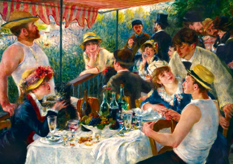 Art by Bluebird Bluebird - Renoir - Luncheon of the Boating Party, 1881 - 1000 Piece Jigsaw Puzzle Sale