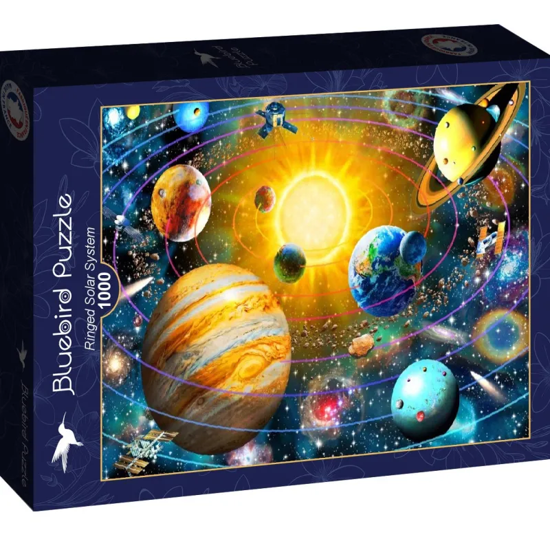 Bluebird - Ringed Solar System - 1000 Piece Jigsaw Puzzle Discount