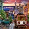 Bluebird - San Francisco Trolley - 1000 Piece Jigsaw Puzzle Online