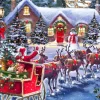 Bluebird - Santa and his Sleigh - 1000 Piece Jigsaw Puzzle Best