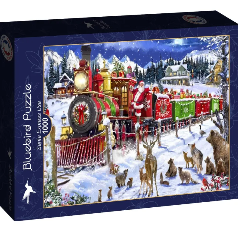 Bluebird - Santa Express Usa - 1000 Piece Jigsaw Puzzle New