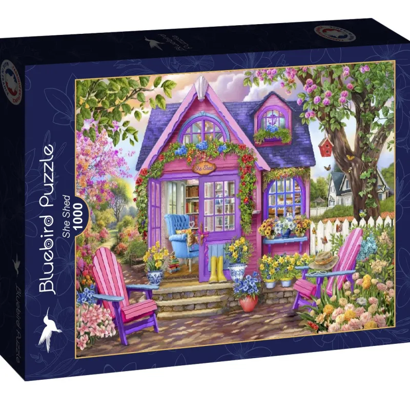 Bluebird - She Shed - 1000 Piece Jigsaw Puzzle Fashion