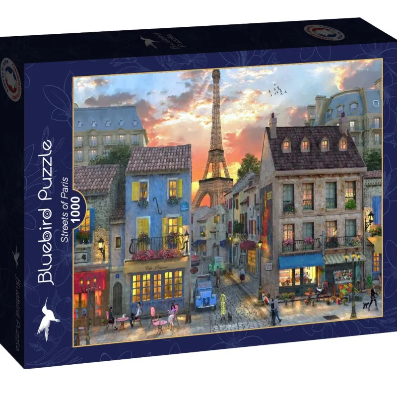 Bluebird - Streets of Paris - 1000 Piece Jigsaw Puzzle Discount