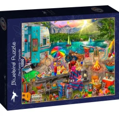 Bluebird - The Family Campsite - 1000 Piece Jigsaw Puzzle New