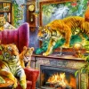 Bluebird - Tigers Coming to Life - 1000 Piece Puzzle Hot