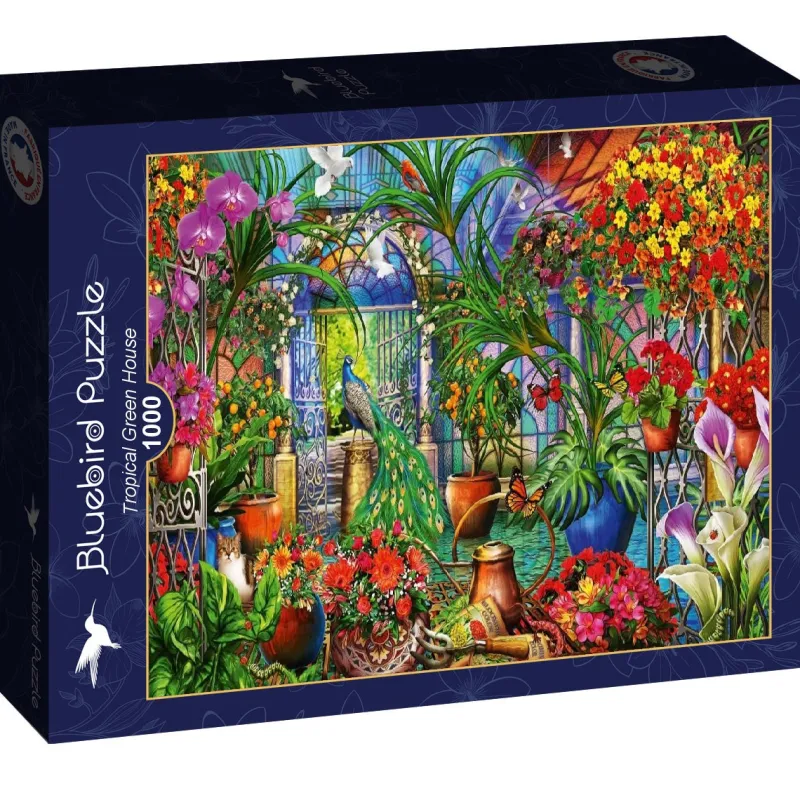 Bluebird - Tropical Green House - 1000 Piece Jigsaw Puzzle New