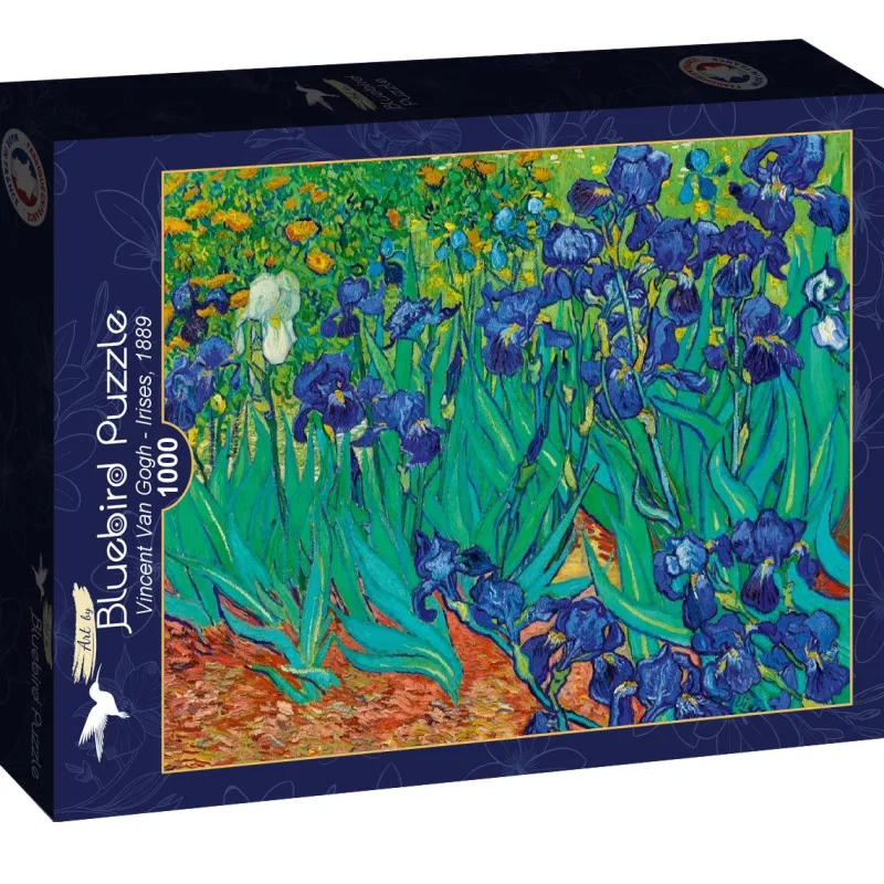 Bluebird - Vincent Van Gogh - Irises, 1889 - 1000 Piece Jigsaw Puzzle Hot