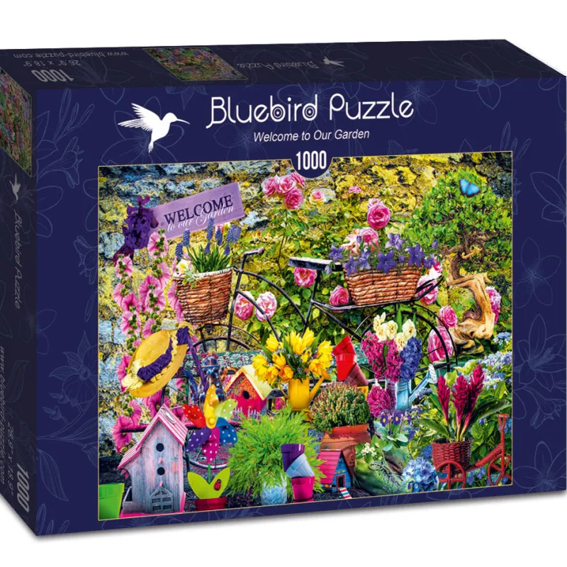 Bluebird - Welcome to Our Garden - 1000 Piece Jigsaw Puzzle Outlet