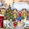 Bluebird - Winter Cottage - 1000 Piece Jigsaw Puzzle Clearance
