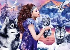 Bluebird - Wolf Queen - 1000 Piece Jigsaw Puzzle New