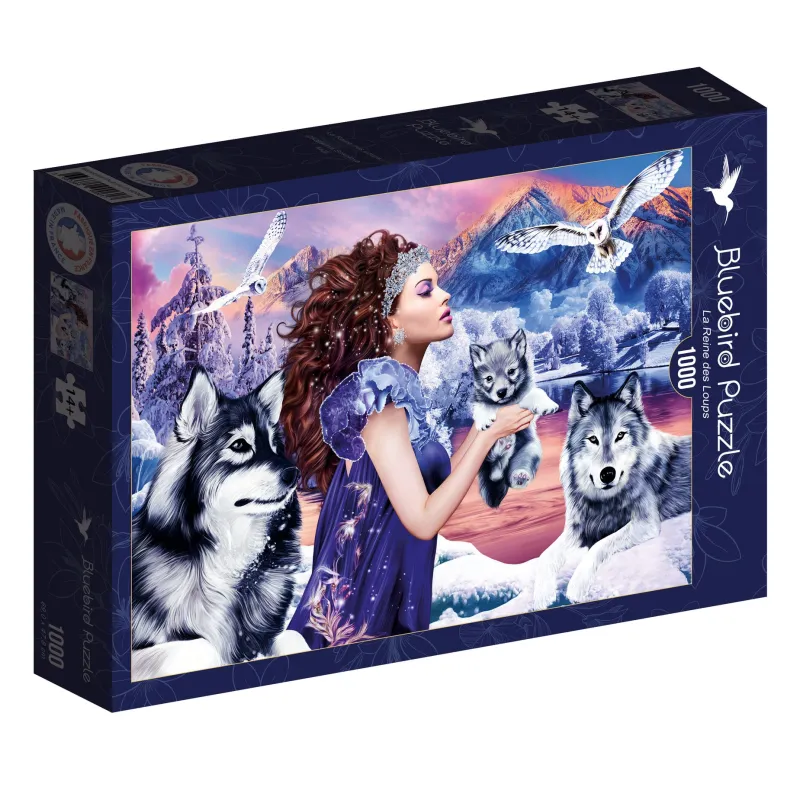 Bluebird - Wolf Queen - 1000 Piece Jigsaw Puzzle New