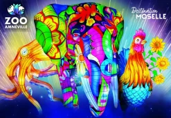 Art by Bluebird Bluebird - Zoo d'Amnéville - Luminescence - 1000 piece jigsaw puzzle Best