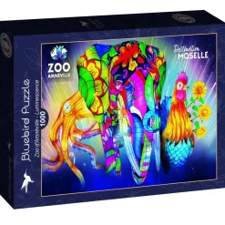 Art by Bluebird Bluebird - Zoo d'Amnéville - Luminescence - 1000 piece jigsaw puzzle Best