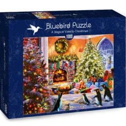 Bluebird Puzzle - A Magical View to Christmas - 1000 Piece Jigsaw Puzzle Fashion