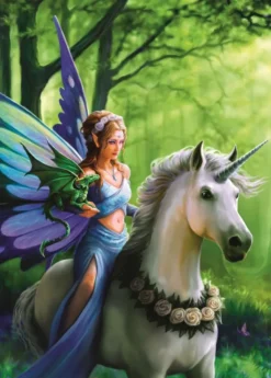 Bluebird Puzzle - Anne Stokes - Realm of Enchantment - 1500 Piece Jigsaw Puzzle Discount