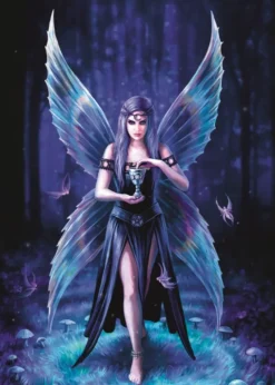 Bluebird Puzzle - Anne Stokes - Enchantment - 1000 Piece Jigsaw Puzzle Online