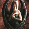 Bluebird Puzzle - Anne Stokes - Angel Rose - 1000 Piece Jigsaw Puzzle Clearance