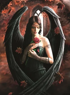 Bluebird Puzzle - Anne Stokes - Angel Rose - 1000 Piece Jigsaw Puzzle Clearance