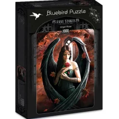 Bluebird Puzzle - Anne Stokes - Angel Rose - 1000 Piece Jigsaw Puzzle Clearance
