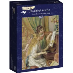 Art by Bluebird Bluebird Puzzle - Auguste Renoir - Young Girls at the Piano, 1892 - 1000 Piece Jigsaw Puzzle Fashion