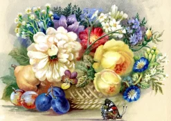 Bluebird Puzzle - Autumn Bouquet - 1500 Piece Jigsaw Puzzle Clearance