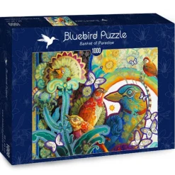 Bluebird Puzzle - Basket of Paradise - 1000 Piece Jigsaw Puzzle New