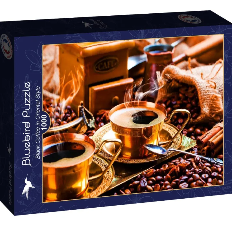 Bluebird Puzzle - Black Coffee in Oriental Style - 1000 Piece Jigsaw Puzzle Discount