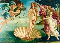 Art by Bluebird Bluebird Puzzle - Botticelli - The birth of Venus, 1485 - 1000 Piece Jigsaw Puzzle Best