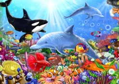 Bluebird Puzzle - Bright Undersea World - 1500 Piece Jigsaw Puzzle Fashion