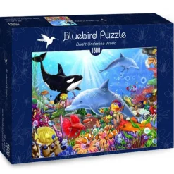 Bluebird Puzzle - Bright Undersea World - 1500 Piece Jigsaw Puzzle Fashion