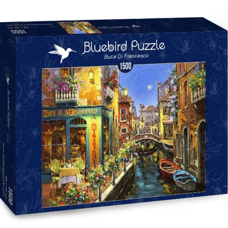 Bluebird Puzzle - Buca Di Francesco - 1500 Piece Jigsaw Puzzle Fashion