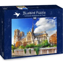 Bluebird Puzzle - Cathédrale Notre-Dame de Paris - 1000 Piece Jigsaw Puzzle Outlet