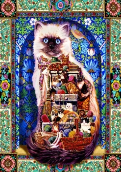 Bluebird Puzzle - Cats Galore - 1500 Piece Jigsaw Puzzle Best
