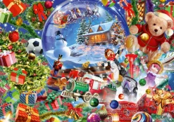 Bluebird Puzzle - Christmas Globe - 1000 Piece Jigsaw Puzzle New
