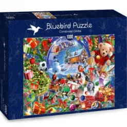 Bluebird Puzzle - Christmas Globe - 1000 Piece Jigsaw Puzzle New