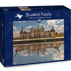 Bluebird Puzzle - Château de Chambord, France - 1000 piece jigsaw puzzle Hot