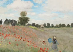 Art by Bluebird Bluebird Puzzle - Claude Monet - Poppy Field, 1873 - 1000 Piece Jigsaw Puzzle Fashion