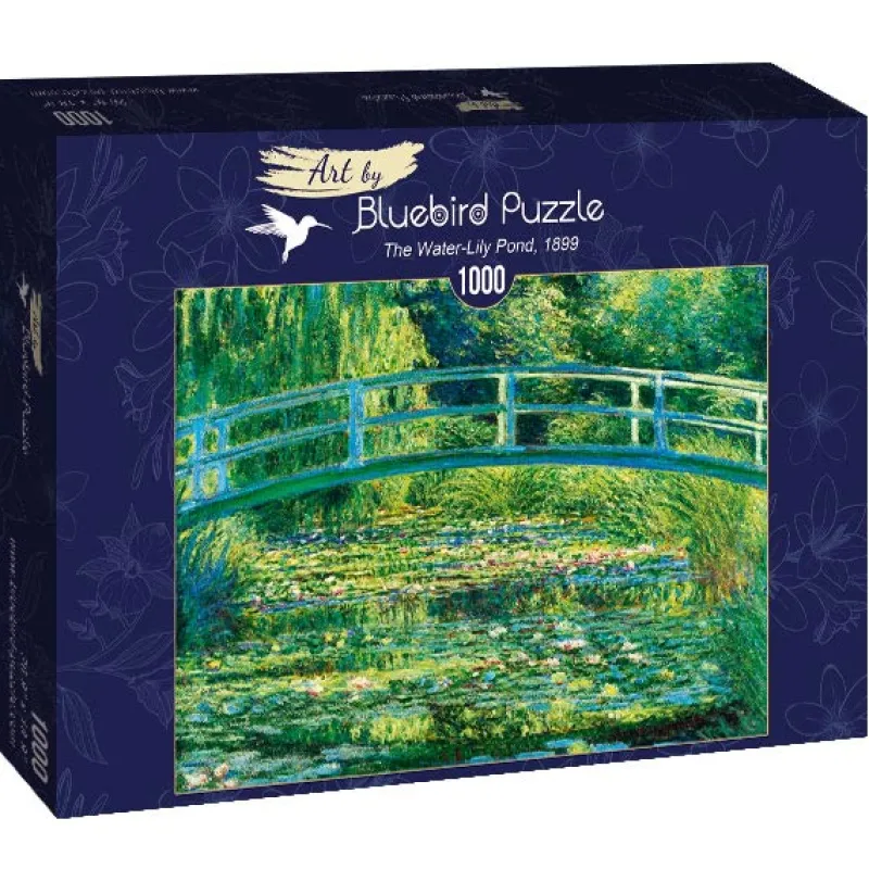 Art by Bluebird Bluebird Puzzle - Claude Monet - The Water-Lily Pond, 1899 - 1000 Piece Jigsaw Puzzle New