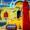 Bluebird Puzzle - Colorful African Village - 1500 Piece Jigsaw Puzzle Discount