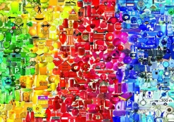 Bluebird Puzzle - Coloured Things - 1000 Piece Jigsaw Puzzle Best