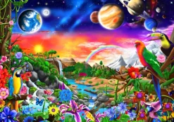 Bluebird Puzzle - Cosmic Paradise - 1000 Piece Jigsaw Puzzle Best