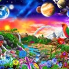 Bluebird Puzzle - Cosmic Paradise - 1000 Piece Jigsaw Puzzle Fashion